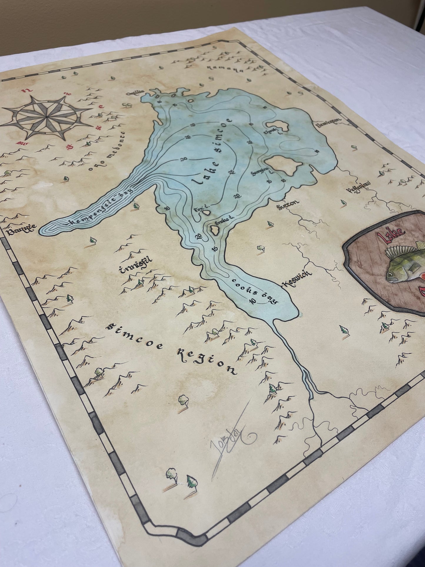 Lake Simcoe 'Perch' ORIGINAL