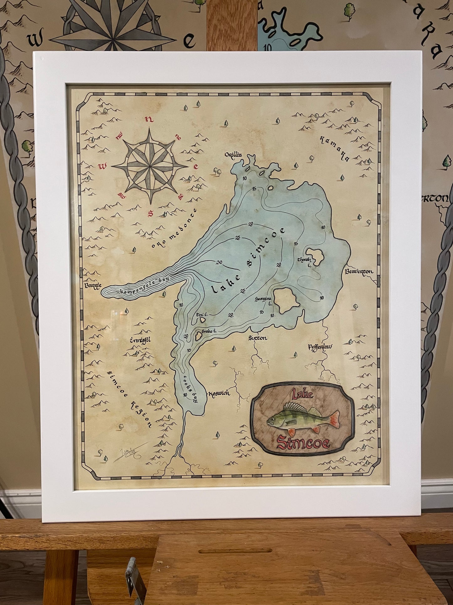 Lake Simcoe 'Perch' ORIGINAL