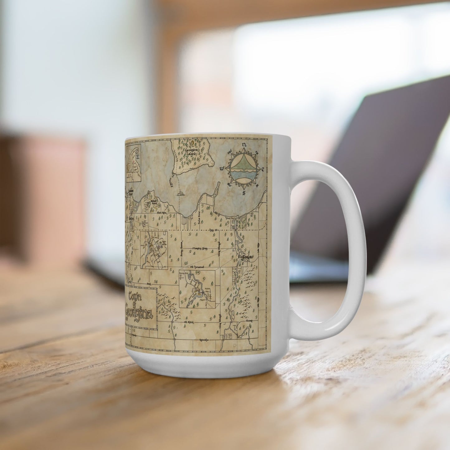 Town of Georgina Ceramic Mug 15oz