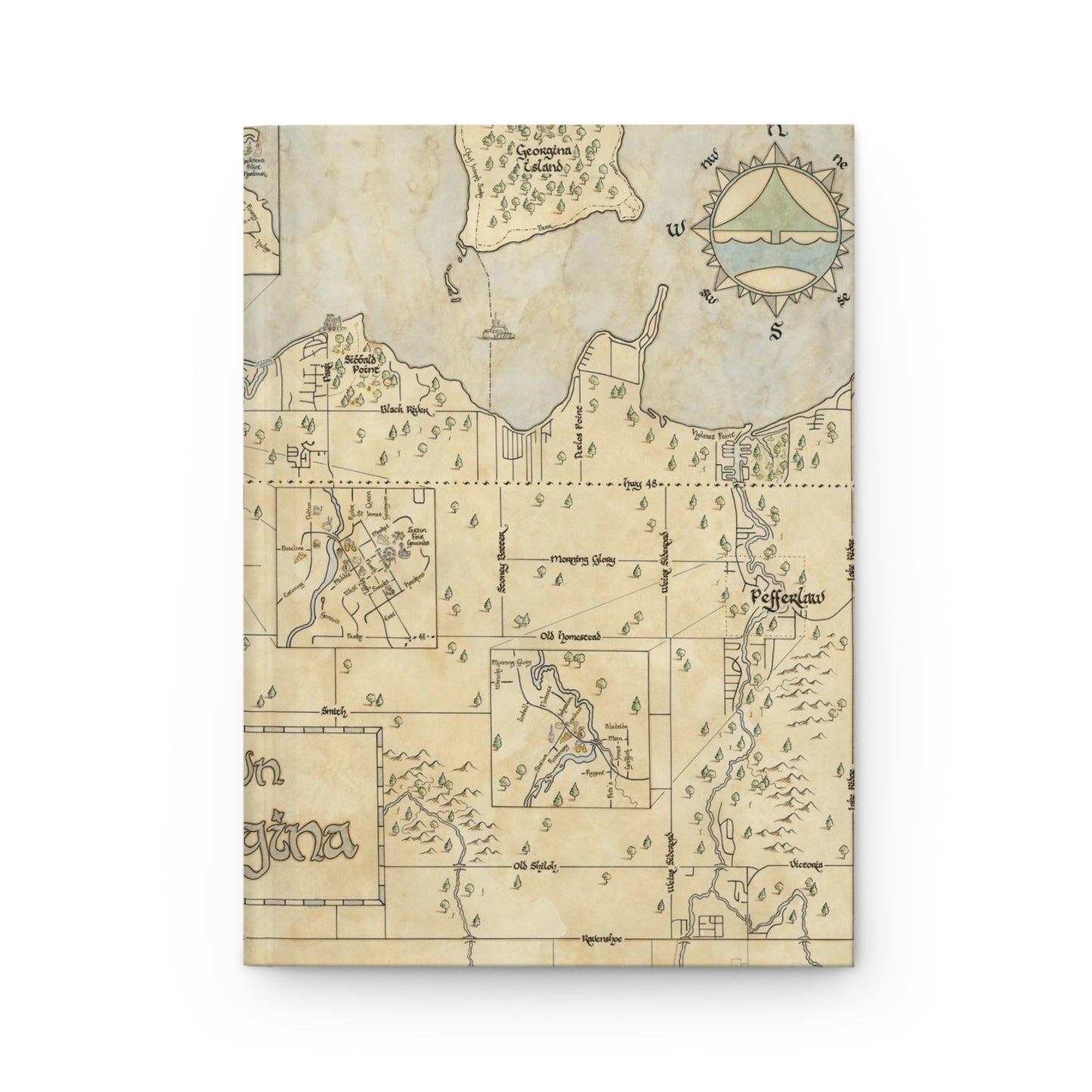 Town of Georgina Hardcover Journal