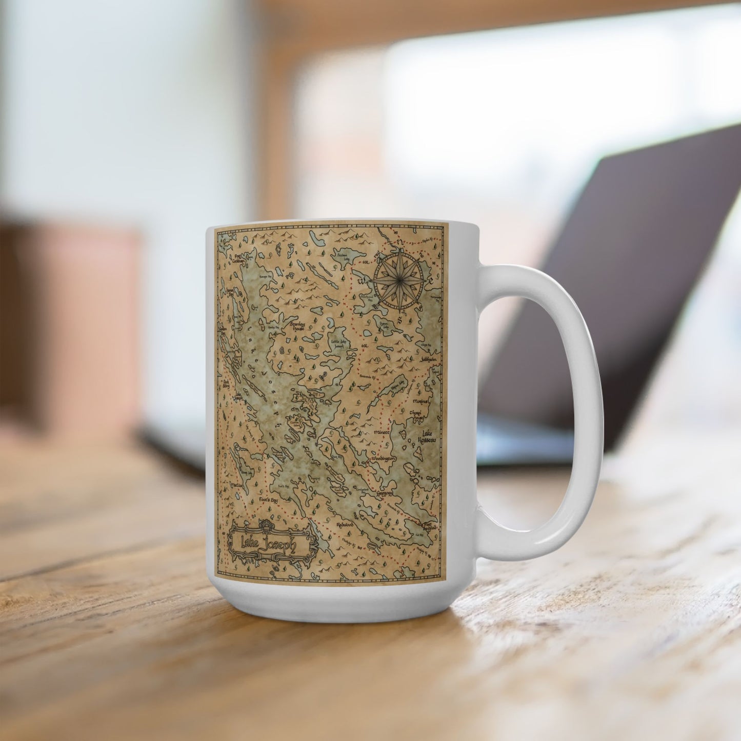 Lake Jospeh Ceramic Mug 15oz