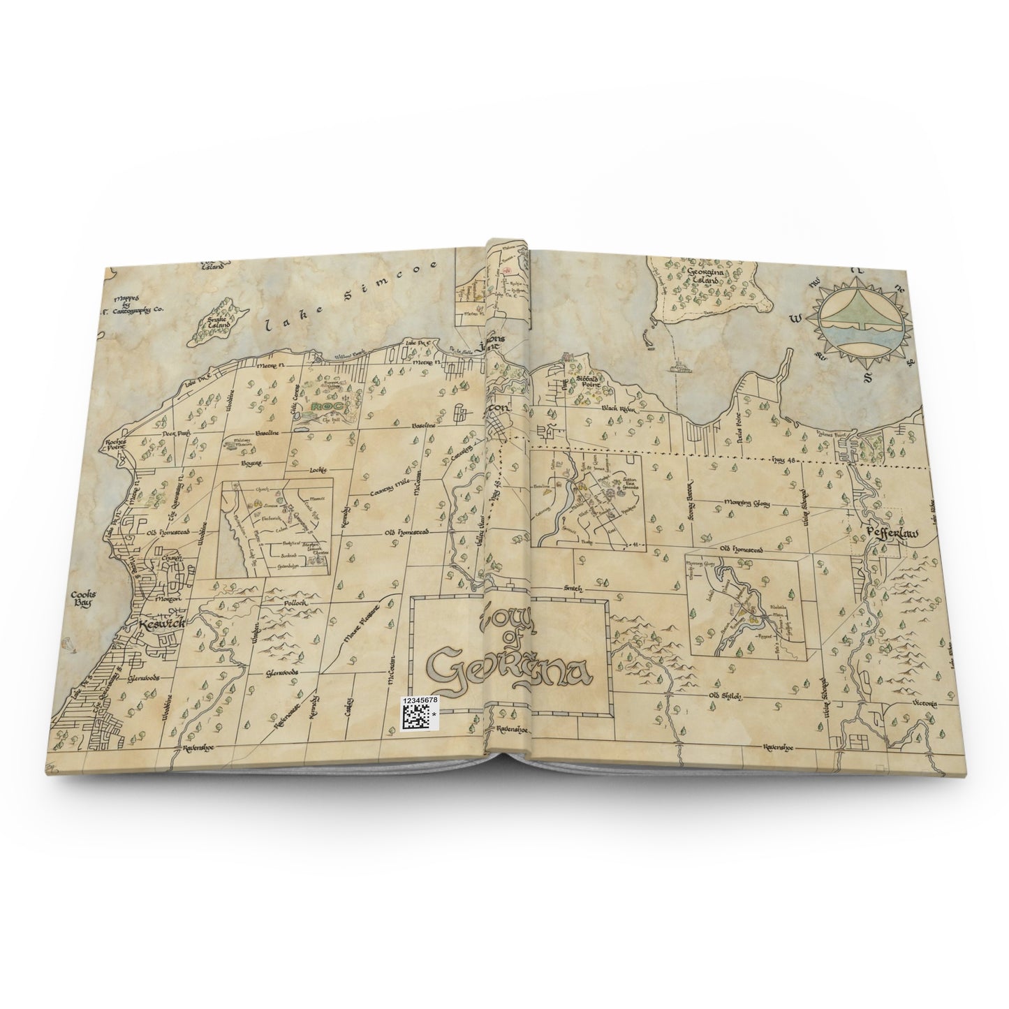 Town of Georgina Hardcover Journal